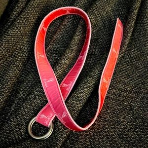 Pink The Belted Cow Belt featuring Stickhead (Size M)